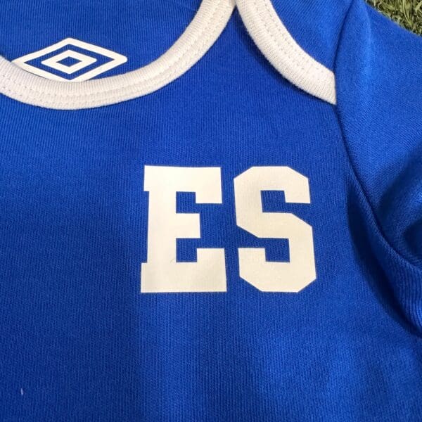 Umbro El Salvador Home Baby Suits Onesie 25 - Image 3