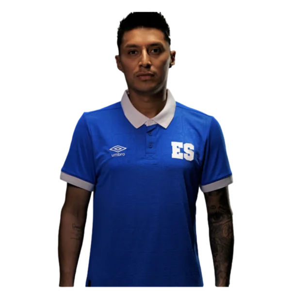 Umbro El Salvador Home Men's Soccer Jersey 2025 - Image 5