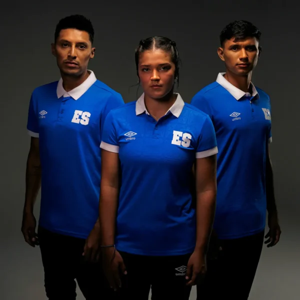 Umbro El Salvador Home Women's Stadium Soccer Jersey 25/26 - Image 7