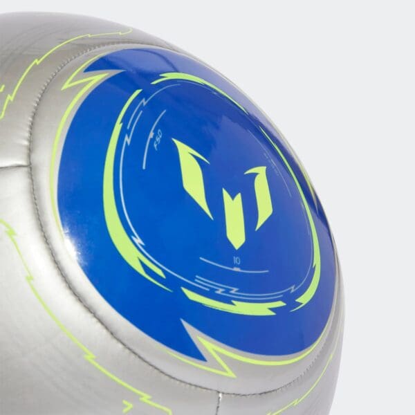 adidas Messi Club Ball - Silver - Image 2