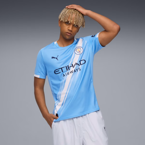 Puma Manchester City Home Men's Replica Jersey 25/26 - Image 4