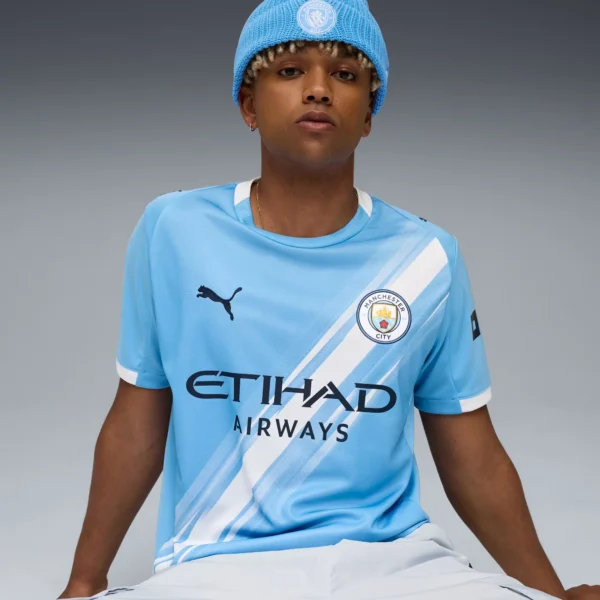 Puma Manchester City Home Men's Replica Jersey 25/26 - Image 2