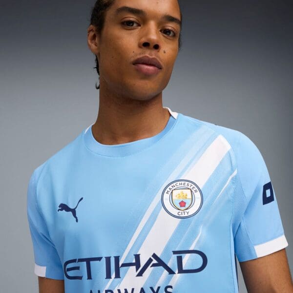 Puma Manchester City Home Men's Authentic Jersey 25/26 - Image 2