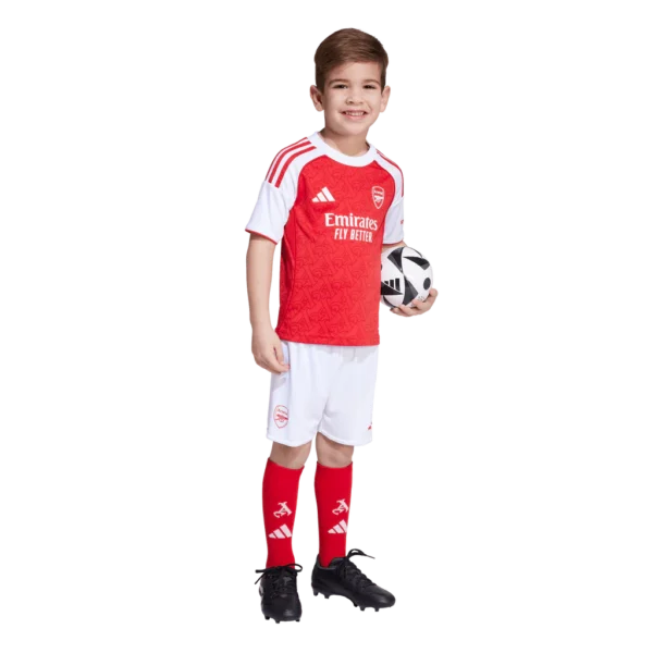 adidas Arsenal FC Home Children's Mini Kit Set 25/26 - Image 6