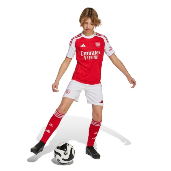 adidas Arsenal Home Youth Soccer Jersey 25/26 - Image 5