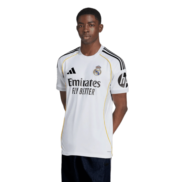 adidas Real Madrid Home Men's Soccer Jersey 25/26 - Image 3