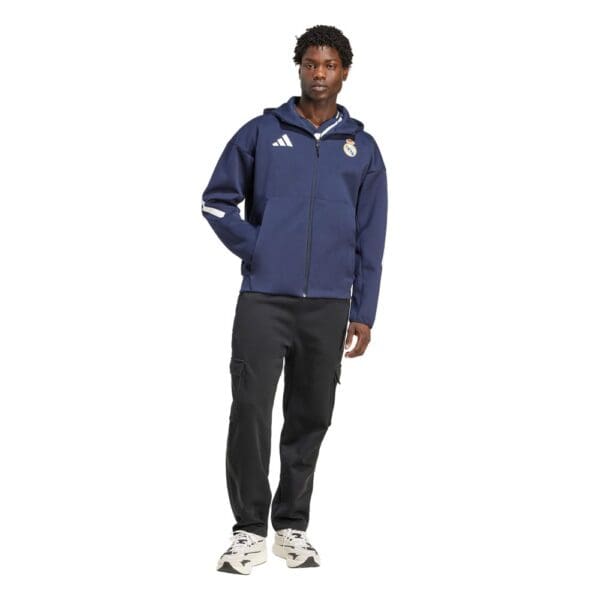 adidas Real Madrid Z.N.E. Men's Anthem Jacket - Image 2