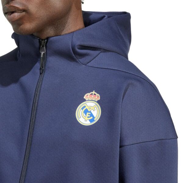 adidas Real Madrid Z.N.E. Men's Anthem Jacket - Image 7