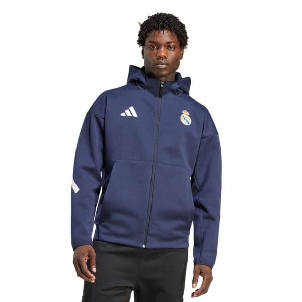 adidas Real Madrid Z.N.E. Men's Anthem Jacket - Image 4