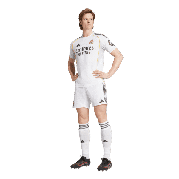 adidas Real Madrid Home Authentic Men's Match Soccer Jersey 25/26 - Image 3