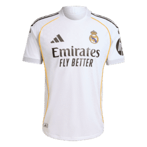 adidas Real Madrid Home Authentic Men's Match Soccer Jersey 25/26