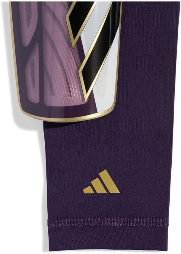 adidas Adult Tiro League Soccer Shin Guards, Purple - Image 2