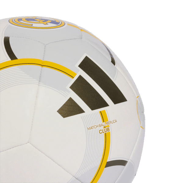 adidas Real Madrid Home Club Soccer Ball - Image 4