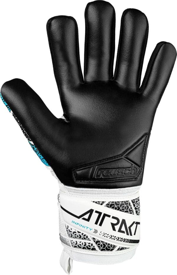 Reusch Attrakt Silver NC Finger Support Goalkeeper Gloves - Image 6