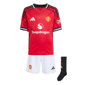 adidas Manchester United Home Kids Mini Kit 25/26