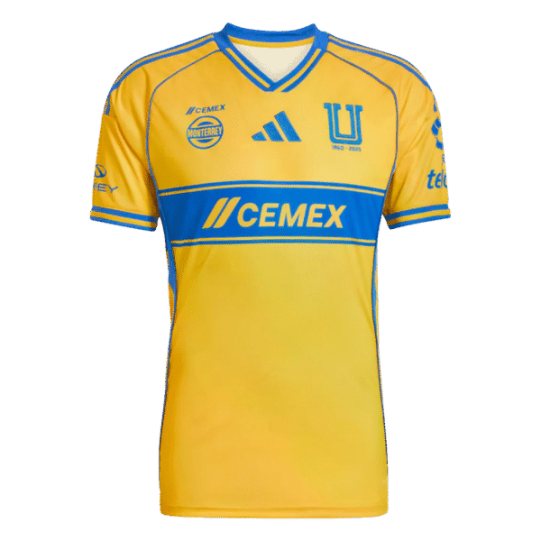 adidas Tigres UANL Home Men's Soccer Jersey 25/26