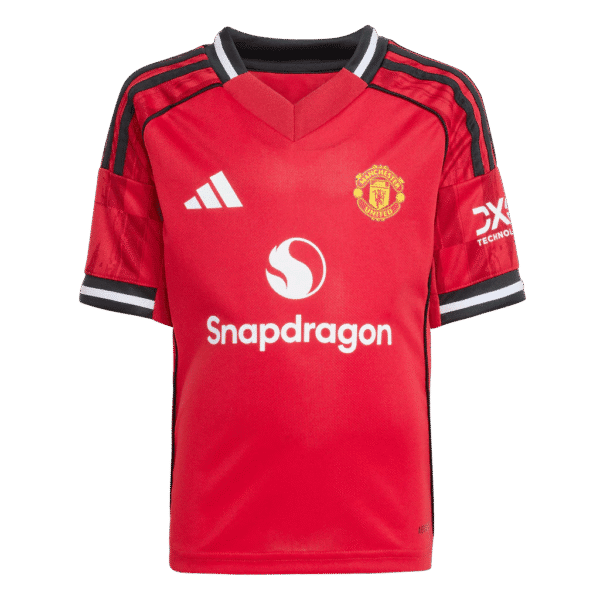 adidas Manchester United Home Kids Mini Kit 25/26 - Image 4