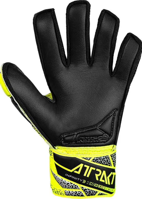 Reusch Attract Infinity Finger Support Junior Soccer Goalkeeper Gloves - Image 7
