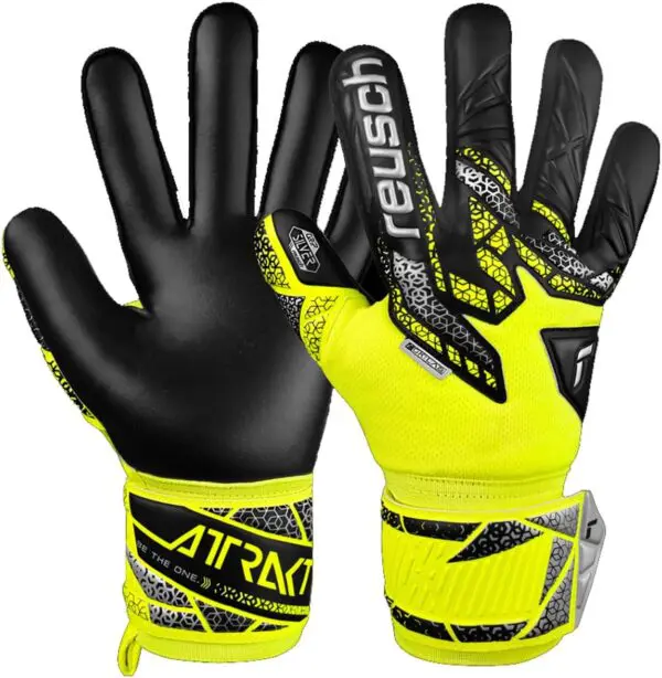 Reusch Attrakt Gold NC Finger Support Goalkeeper Gloves