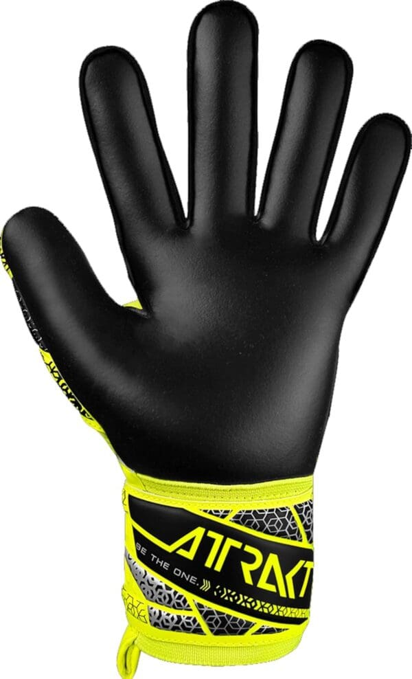 Reusch Attrakt Gold NC Finger Support Goalkeeper Gloves - Image 2