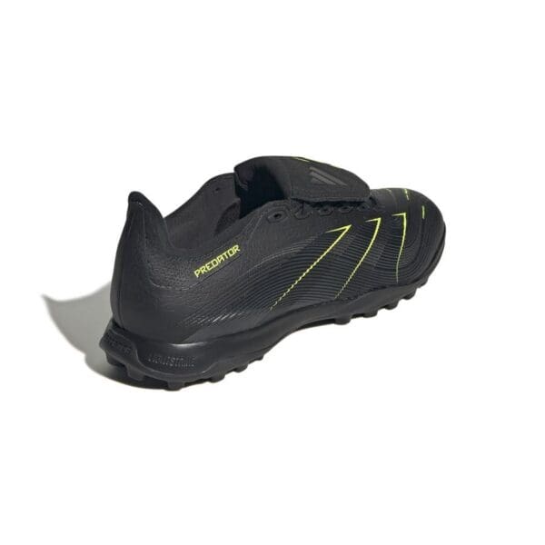 adidas Predator League Fold-Over Tongue Men's TF Soccer Shoes Electric Stealth - Image 4