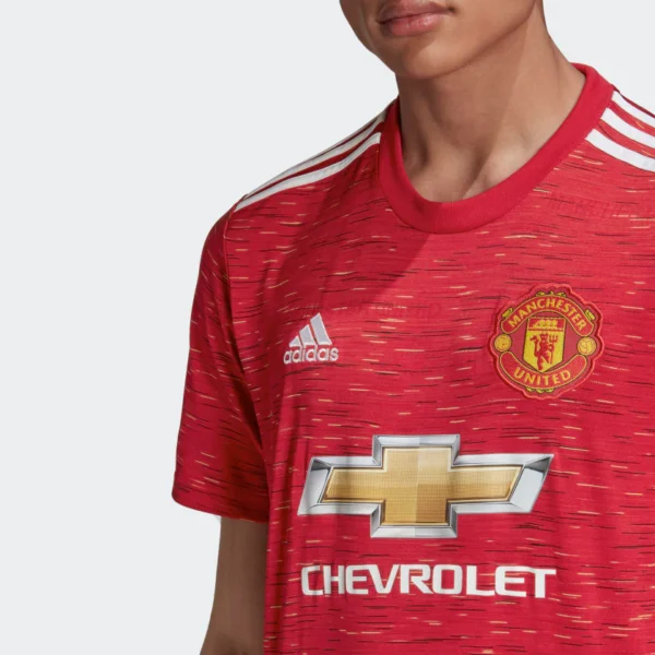 adidas Manchester United Men's Stadium Jersey 20/21 - Image 3