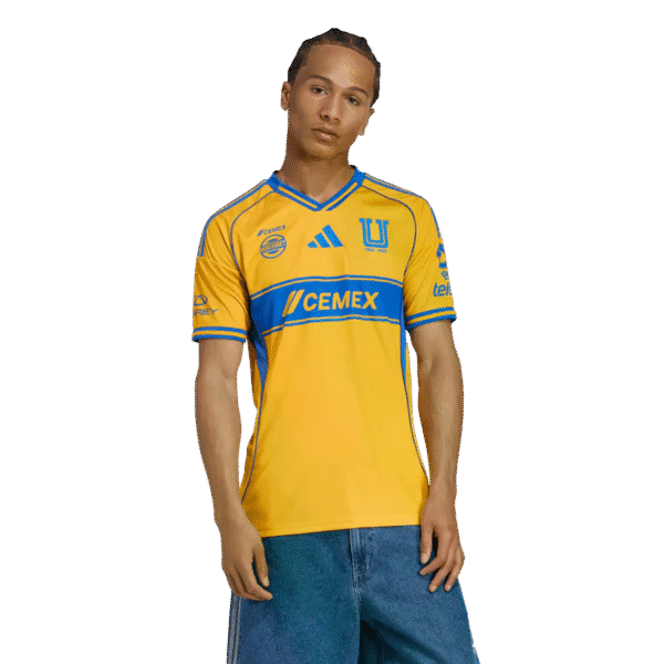 adidas Tigres UANL Home Men's Soccer Jersey 25/26 - Image 4