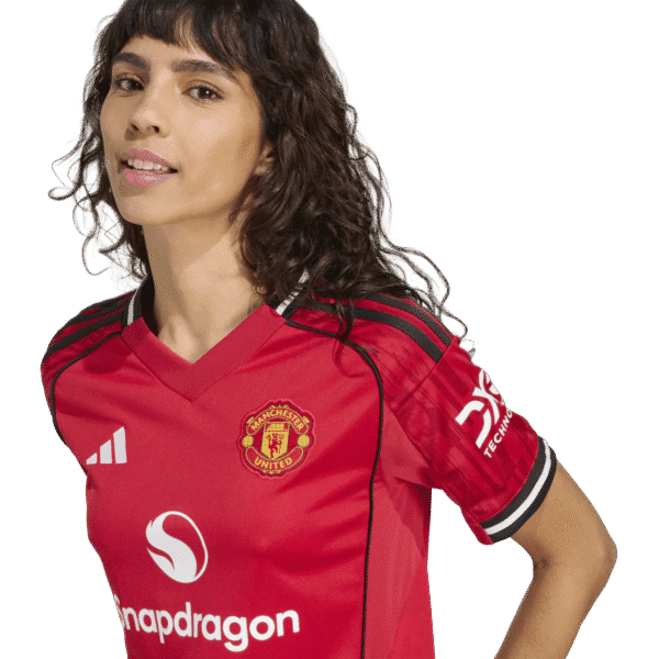 adidas Manchester United Home Women's Soccer Jersey 25/26 - Image 3