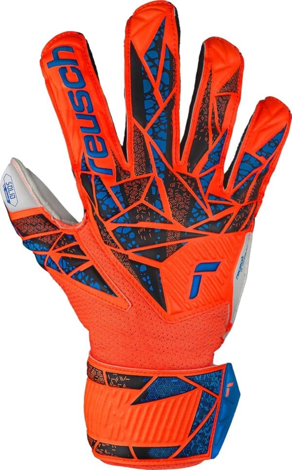 Reusch Attrakt Solid Finger Support Junior Goalkeeper Gloves - Image 3