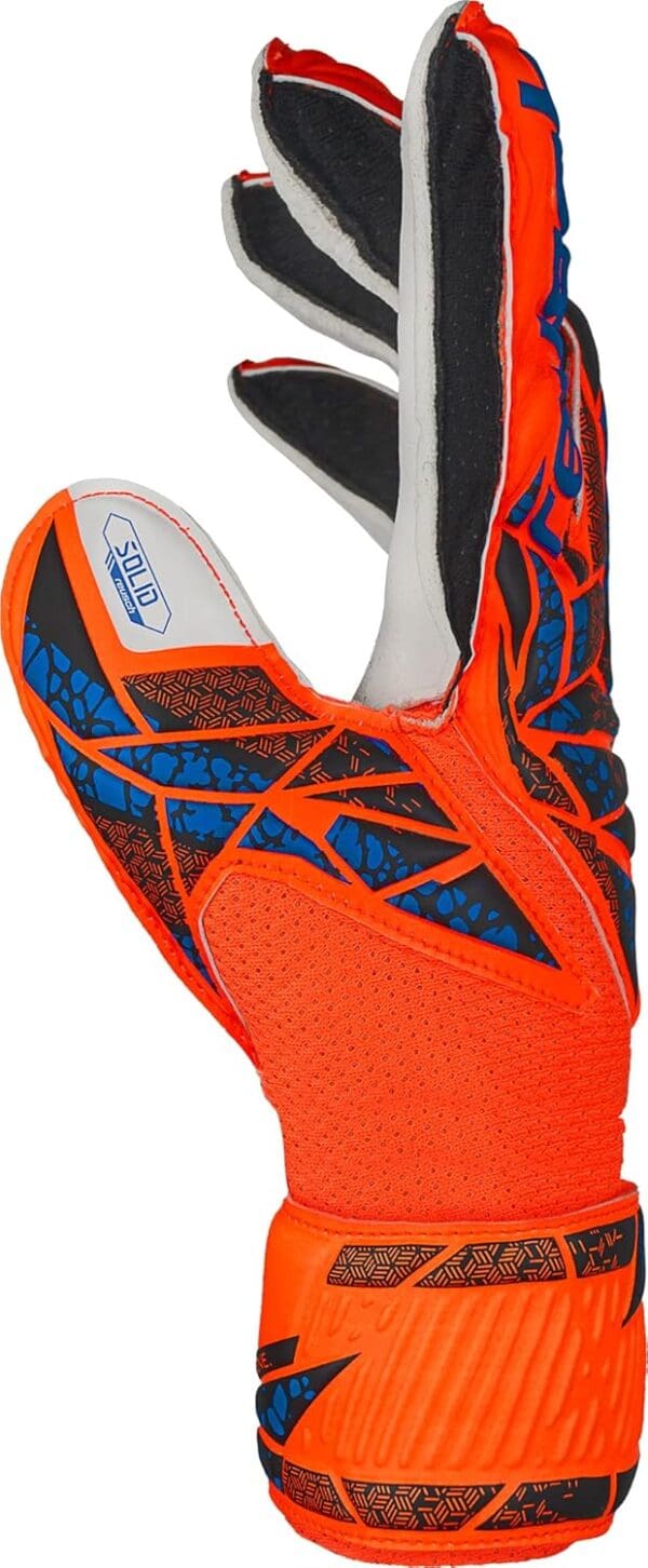Reusch Attrakt Solid Finger Support Junior Goalkeeper Gloves - Image 4