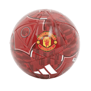 adidas Manchester United FC Home Mini Soccer Ball ,Red/Maroon/Black,