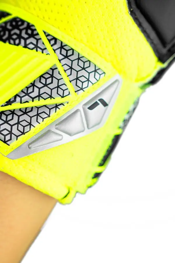 Reusch Attract Infinity Finger Support Junior Soccer Goalkeeper Gloves - Image 2