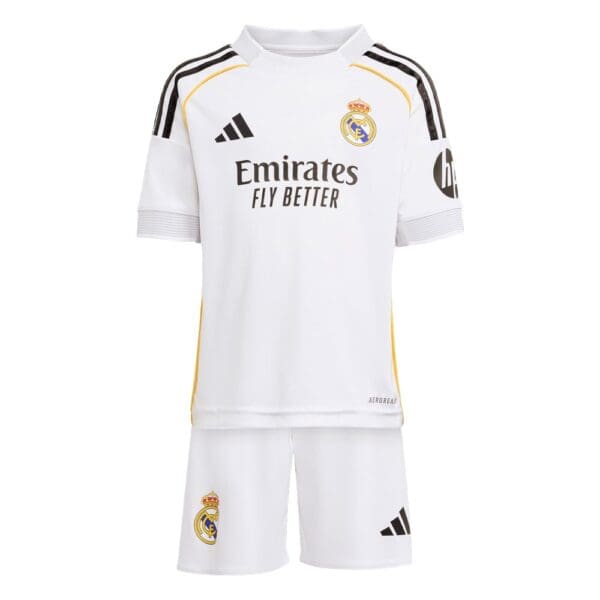 adidas Real Madrid Home Toddler Mini Kit 25/26