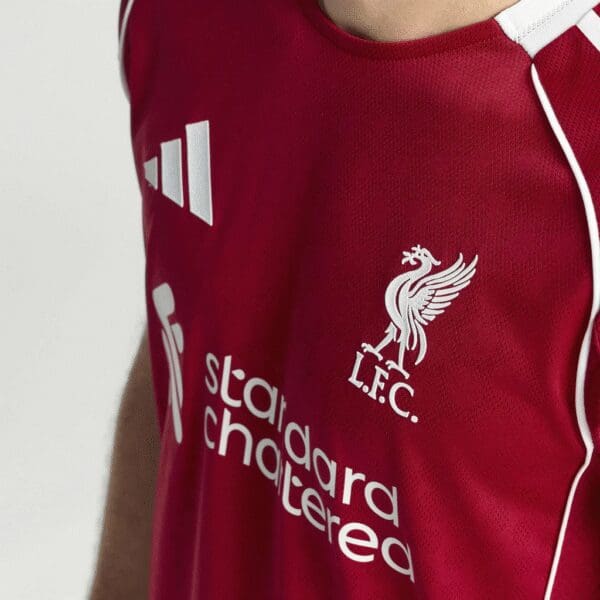 adidas Liverpool Home Men's Authentic Soccer Jersey 25/26 - Image 9