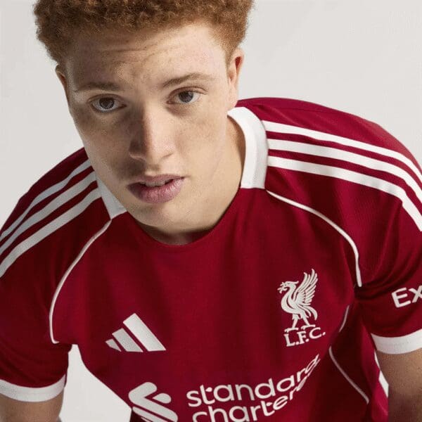 adidas Liverpool Home Men's Authentic Soccer Jersey 25/26 - Image 8