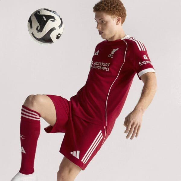 adidas Liverpool Home Men's Authentic Soccer Jersey 25/26 - Image 5