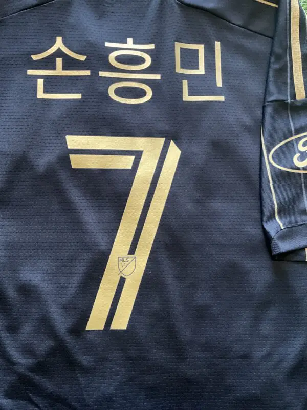 adidas LAFC Home Men’s Authentic Soccer Jersey Son #7 24/25 - Image 2