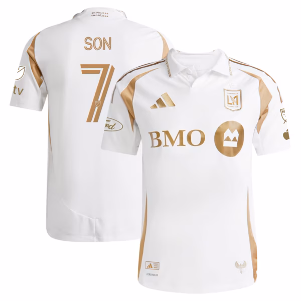 adidas LAFC Away Men’s Authentic Soccer Jersey Son #7 25/26