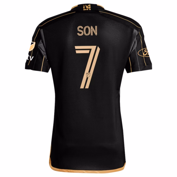 adidas LAFC Home Men’s Authentic Soccer Jersey Son #7 24/25 - Image 3