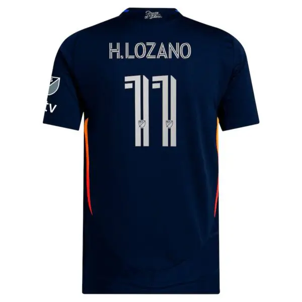 adidas San Diego FC Home Men's Authentic Jersey Lozano #11 25/26 - Image 3