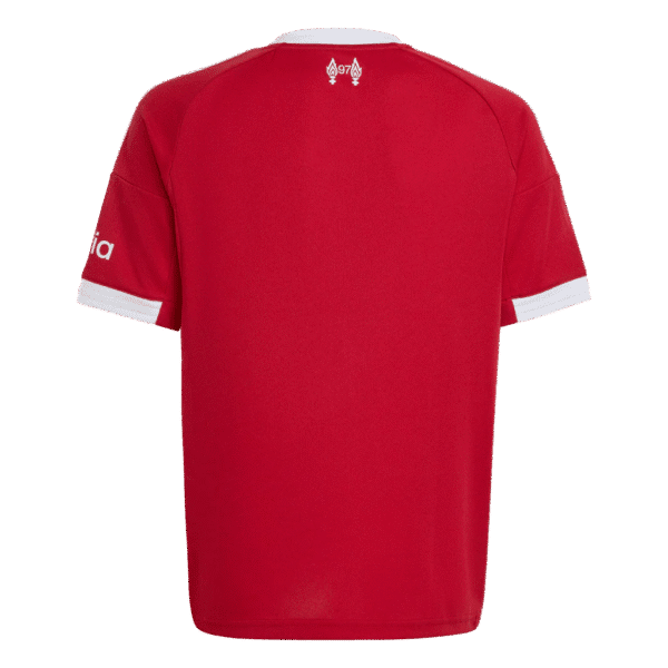 adidas Liverpool Home Kids Soccer Jersey 25/26 - Image 2