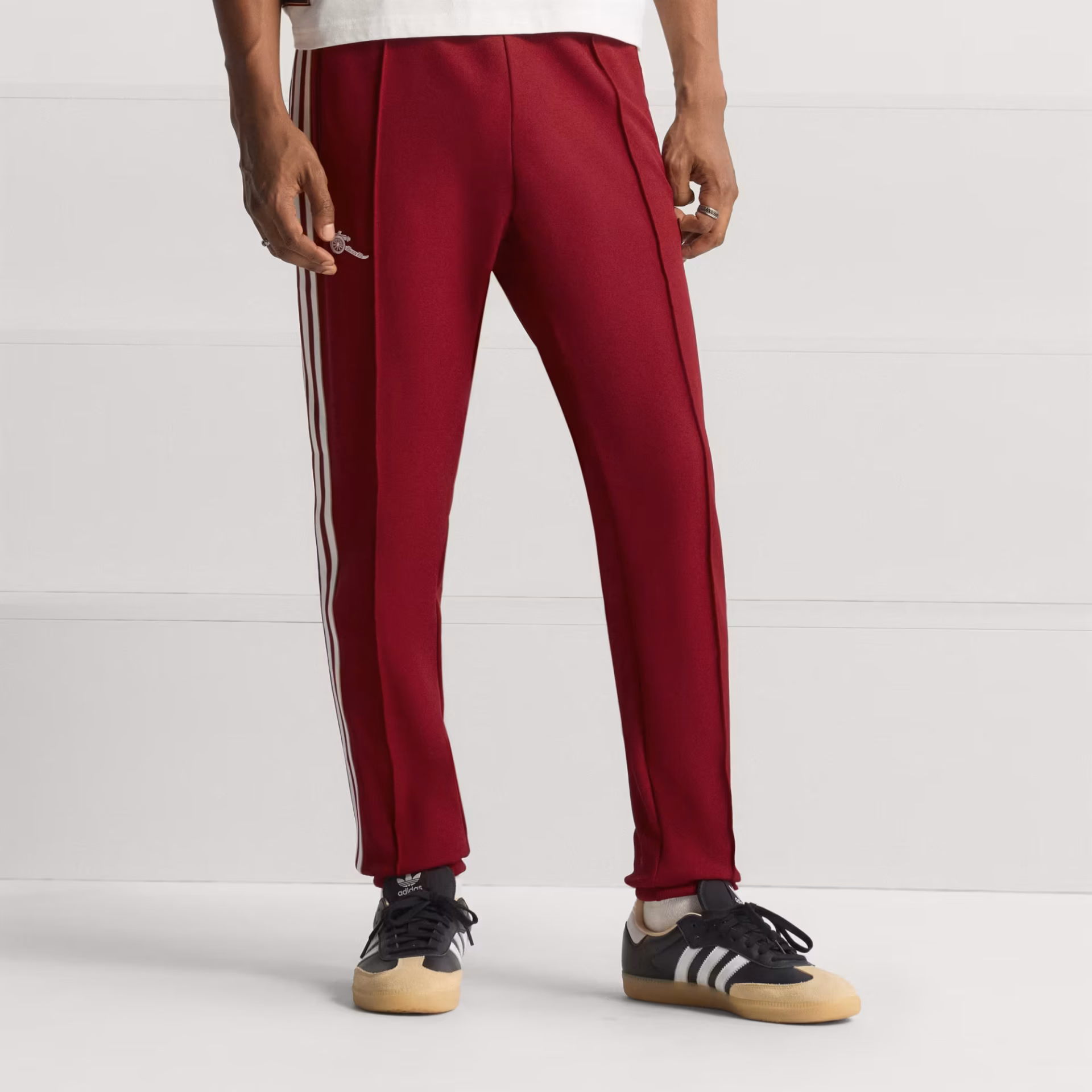 adidas Arsenal Terrace Icons Track Pants -2025/26-Team Coll Burgundy