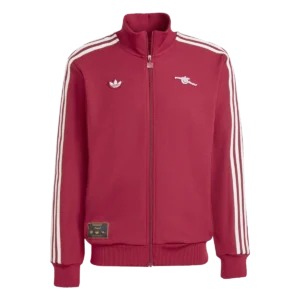 adidas Arsenal Men's Terrace Icons Track Top- Coll Burgundy 2025/26