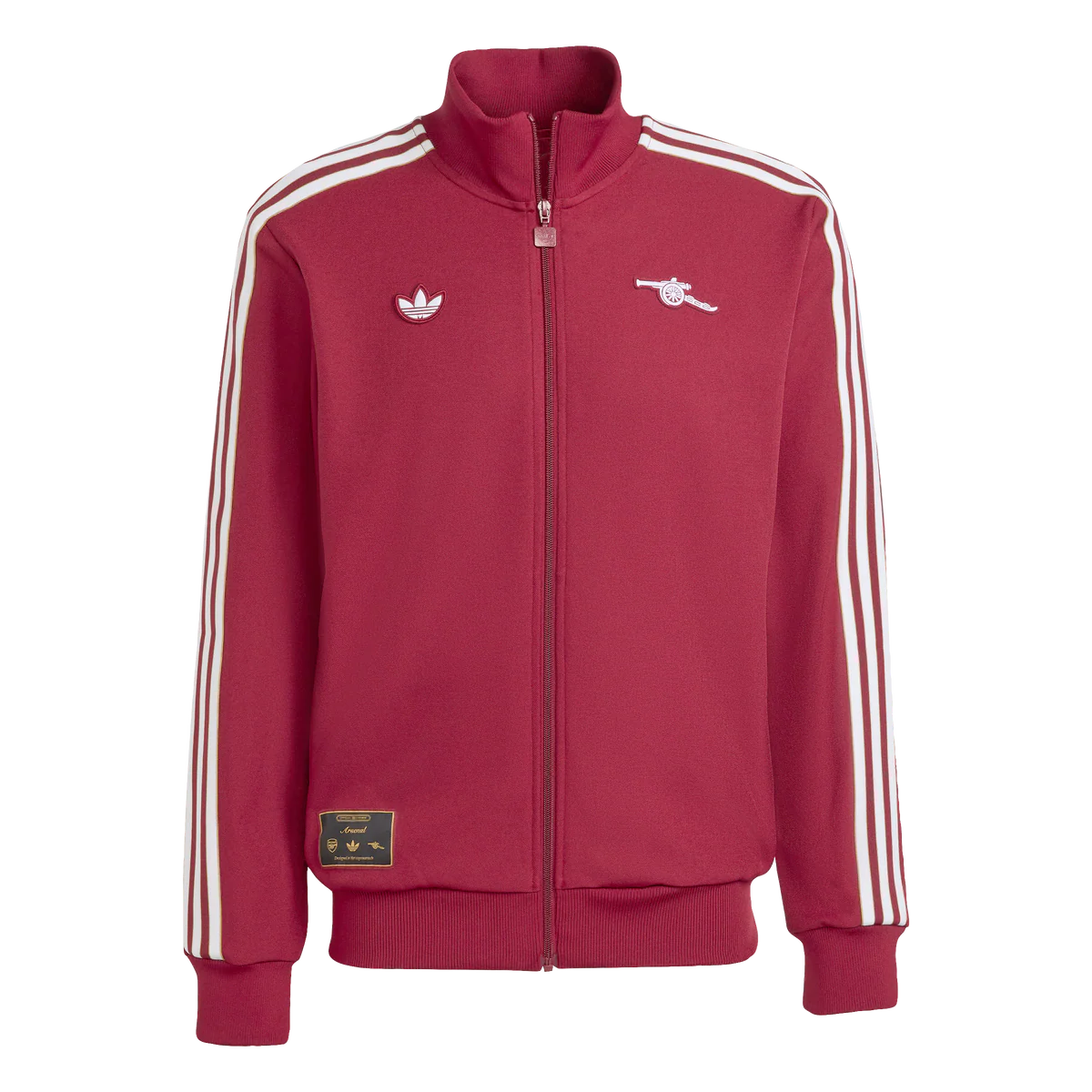adidas Arsenal Men's Terrace Icons Track Top- Coll Burgundy 2025/26