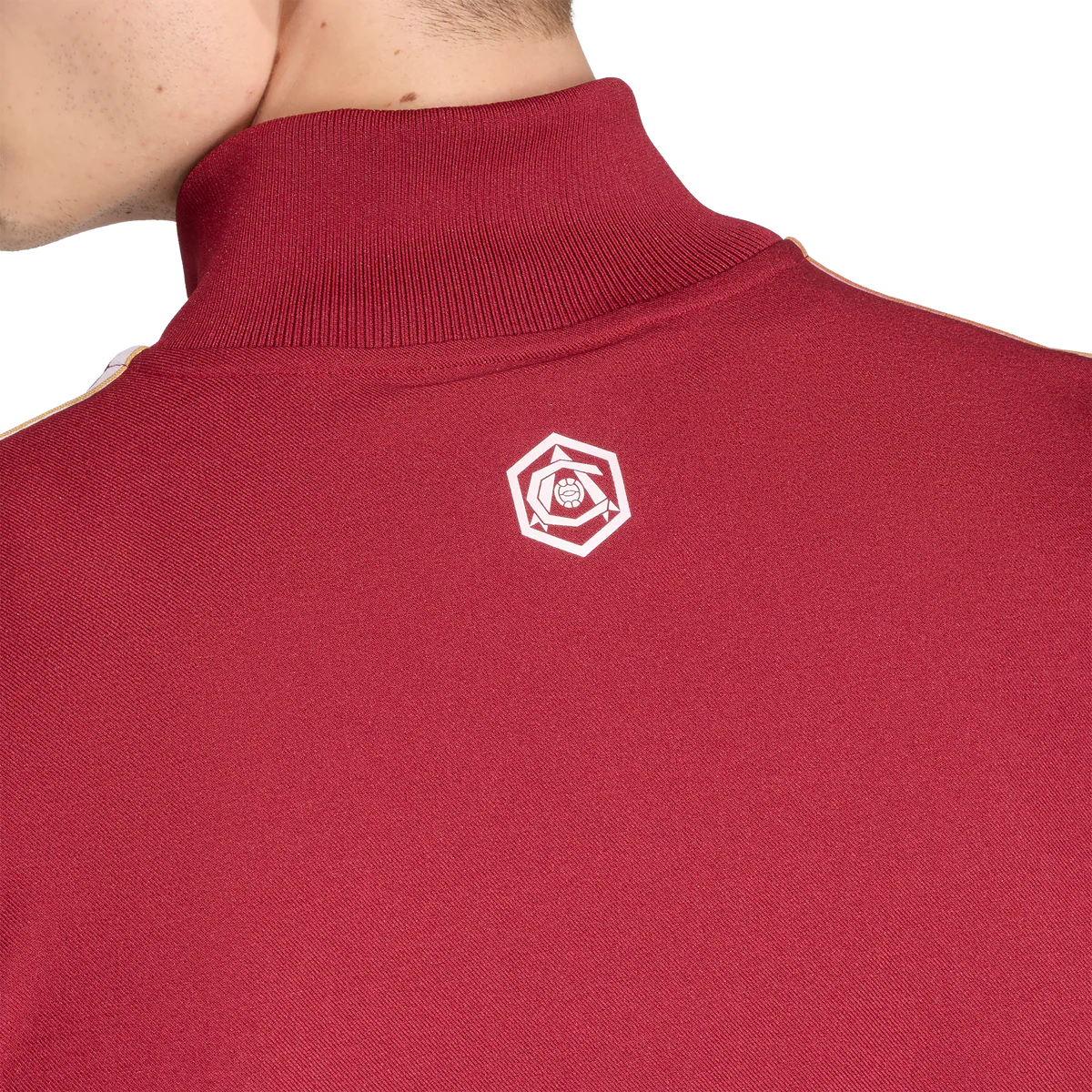 adidas Arsenal Men's Terrace Icons Track Top- Coll Burgundy 2025/26 - Image 4