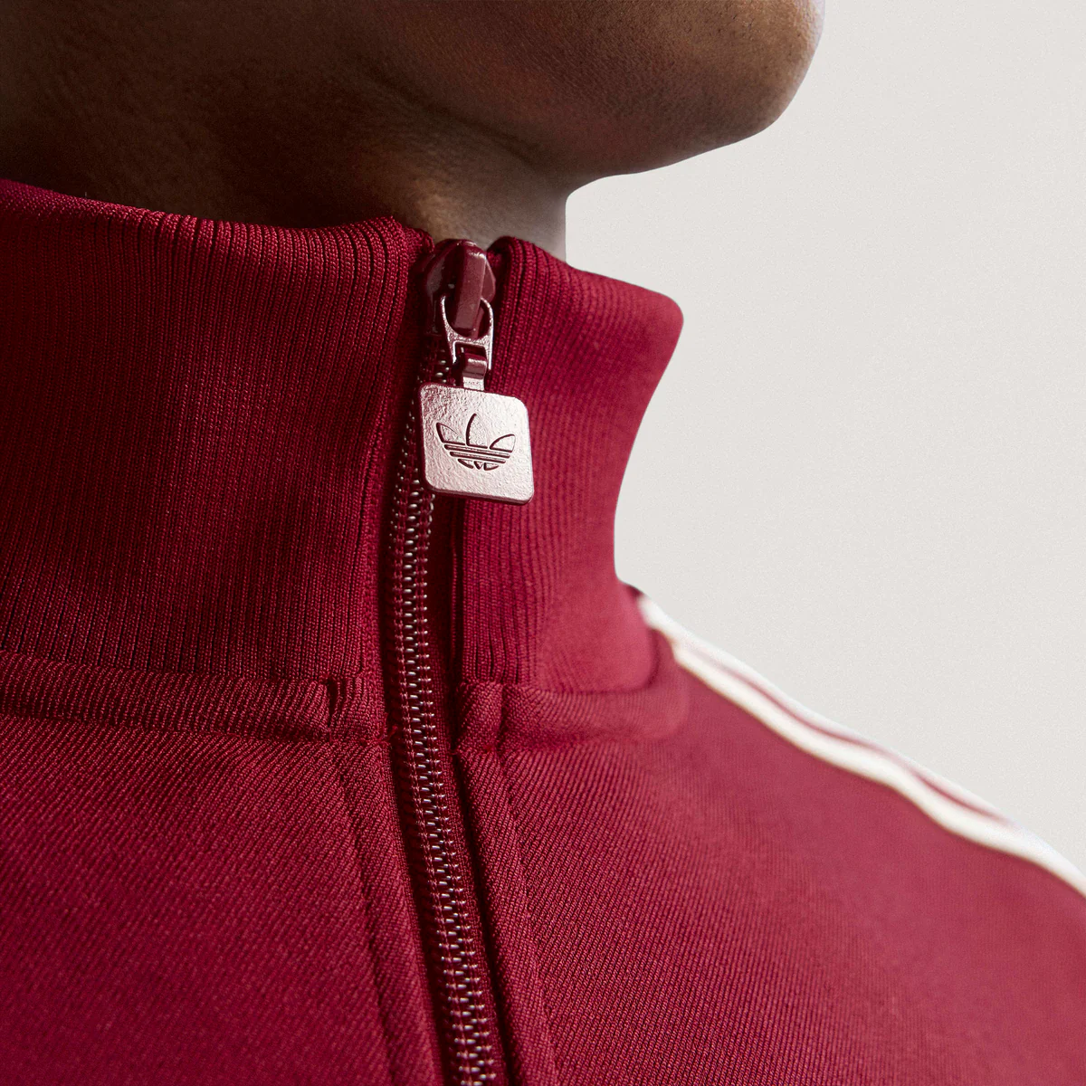 adidas Arsenal Men's Terrace Icons Track Top- Coll Burgundy 2025/26 - Image 7