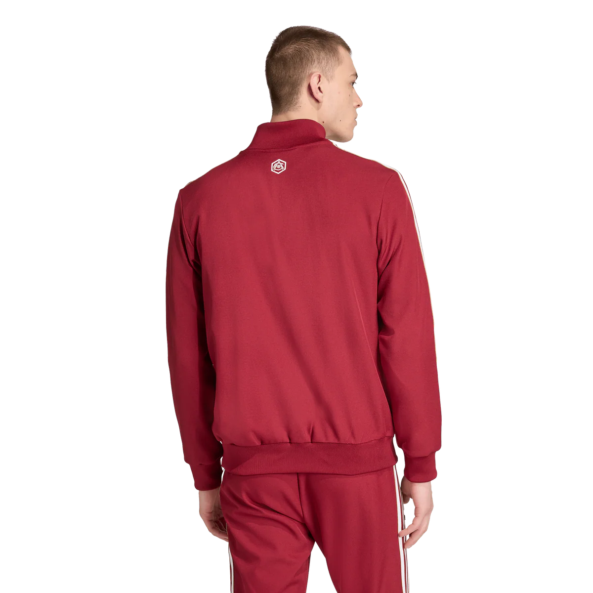 adidas Arsenal Men's Terrace Icons Track Top- Coll Burgundy 2025/26 - Image 2