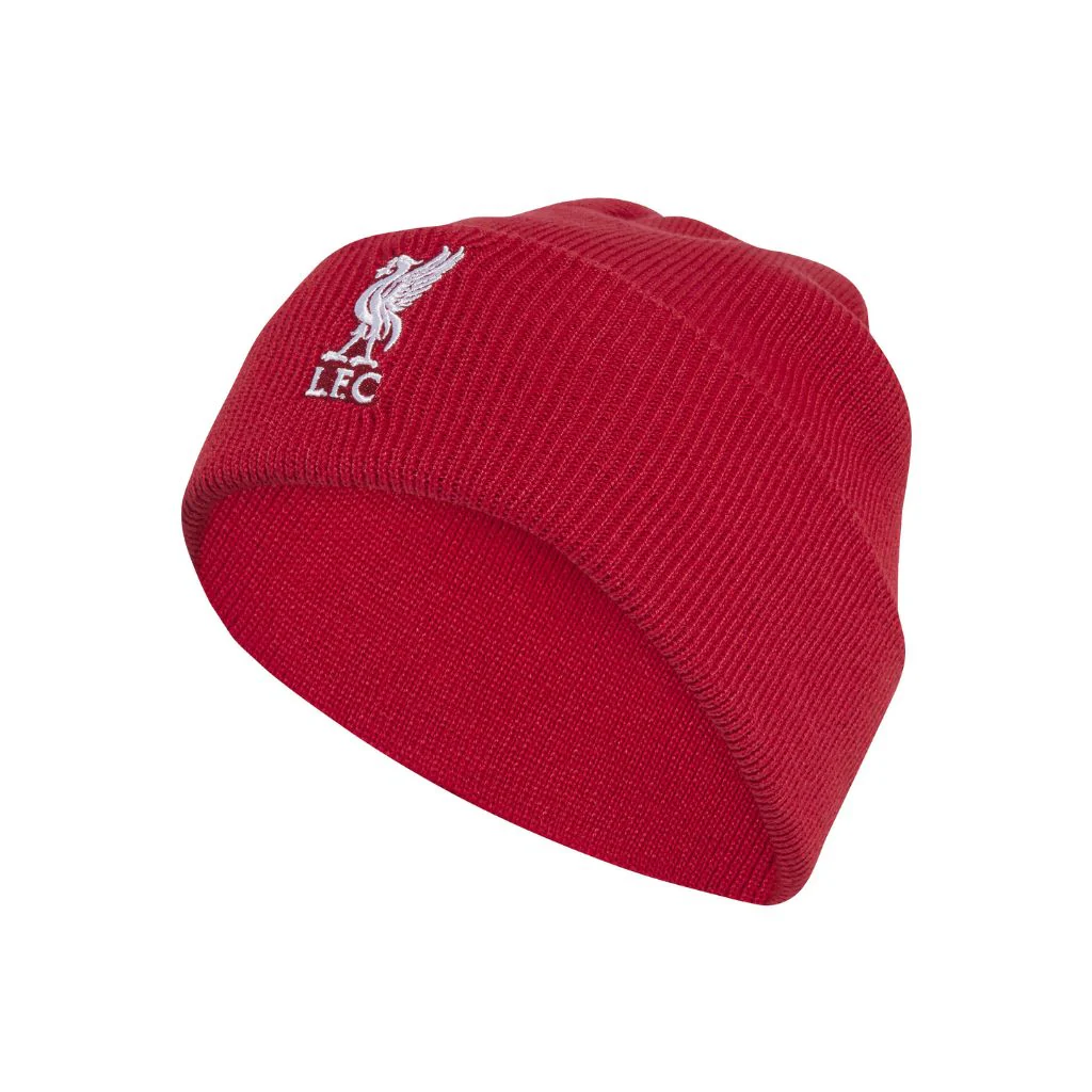 adidas Liverpool FC Beanie-2025/26-Strawberry Red / White