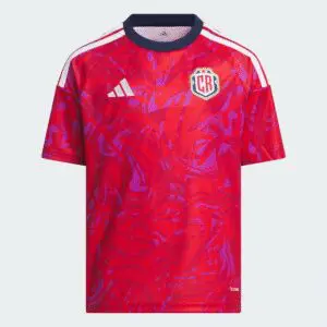 adidas Costa Rica Home Youth Soccer Jersey 26/27