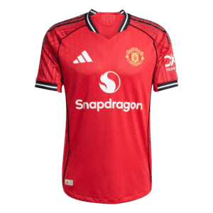 adidas Manchester United Men’s Authentic Home Jersey 25/26